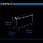 Preview: ECTIVE DC 195 GEL Slim 12V Versorgungsbatterie 195Ah
