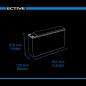 Mobile Preview: ECTIVE DC 230 GEL Slim 12V Versorgungsbatterie 230Ah
