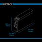 Preview: ECTIVE LC 200 SLIM BT 12V LiFePO4 Lithium Versorgungsbatterie 200Ah