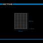 Preview: ECTIVE SSP 100C Black (compact) Schindel Monokristallin Solarmodul 100W