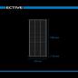 Preview: ECTIVE SSP 110L Black (lang) Schindel Monokristallin Solarmodul 110W