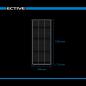 Preview: ECTIVE SSP 120 Black Lightweight Schindel Solarmodul Monokristallin 120W