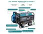 Preview: KS 5000E G 4,5 kW Gas-und Benzin-Generator 230V