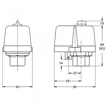 Druckschalter CONDOR MDR 2