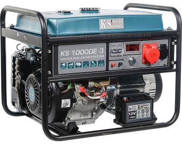 KS10000E-3 8,0 kW Benzin-Generator 230V/400V