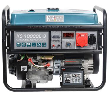 KS10000E-3 8,0 kW Benzin-Generator 230V/400V