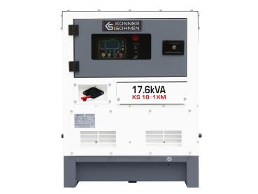 Einphasen Diesel-Powerstation KS 18-1XM 17.6 kVA 230V
