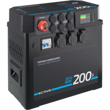 ECTIVE AccuBox 200S LiFePO4 Powerstation 3000W 2560Wh (0% MwSt.)