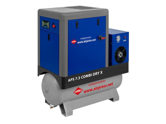 Schraubenkompressor APS 7.5 Combidry X 10 bar 7,5 PS 690 l/min 200 l