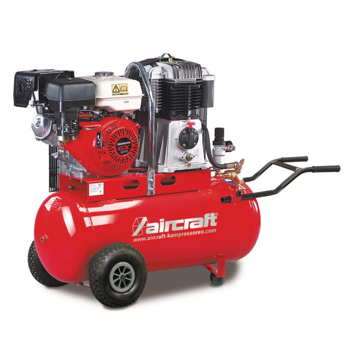 AIRBAU 652/100 B PRO Benzinmotor 6,6 kW 14 bar 480 l/min