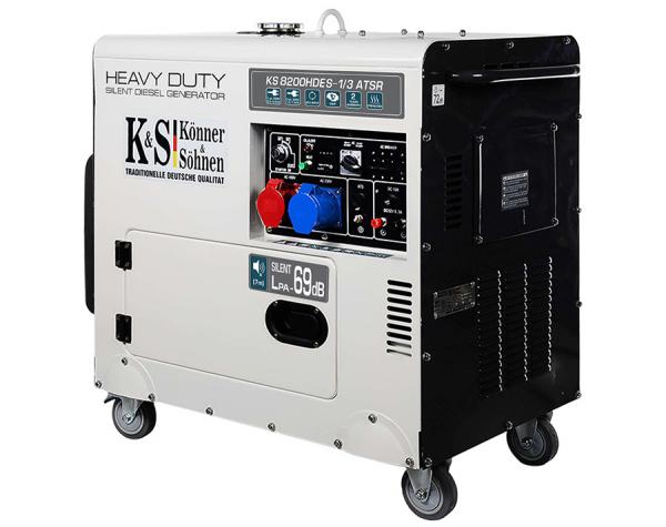 KS8200HDES-1/3ATSR 5,5/6,5kW 230/400V