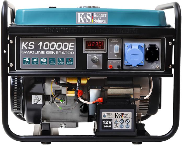 KS10000E 8,0 kW Benzin-Generator 230V
