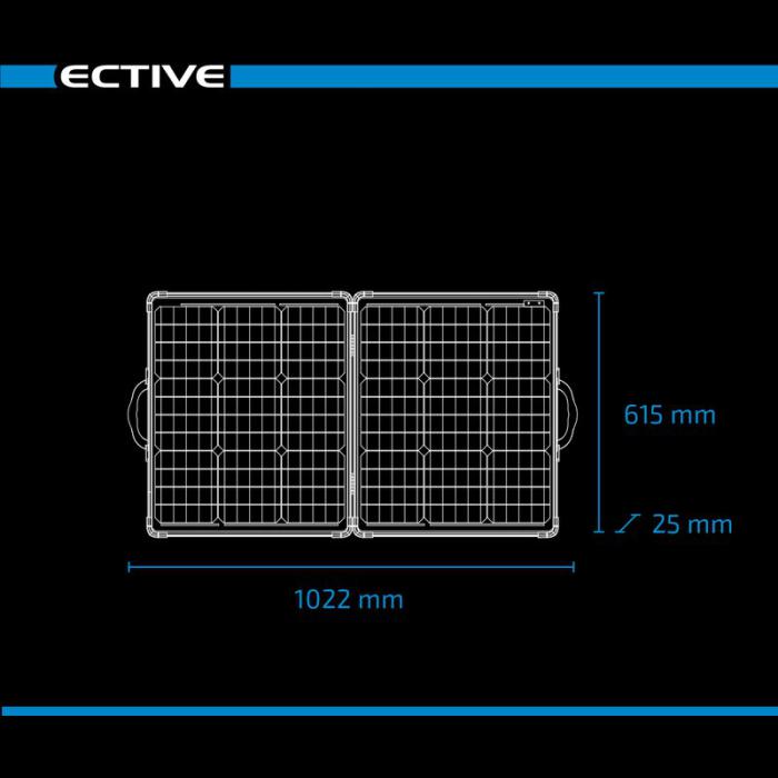ECTIVE MSP 100 SunBoard faltbares Solarmodul 100W